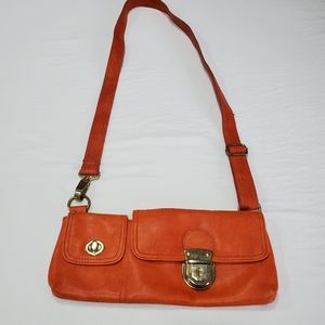 Orange Cross body bag